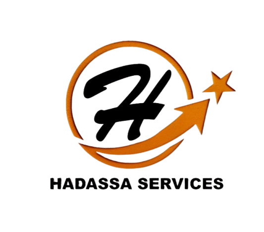 Hadassa services, couleur orange et noir